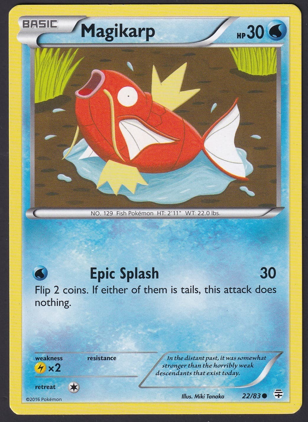 Magikarp 22/83 Common Generations Pokemon Near Mint Listing 2