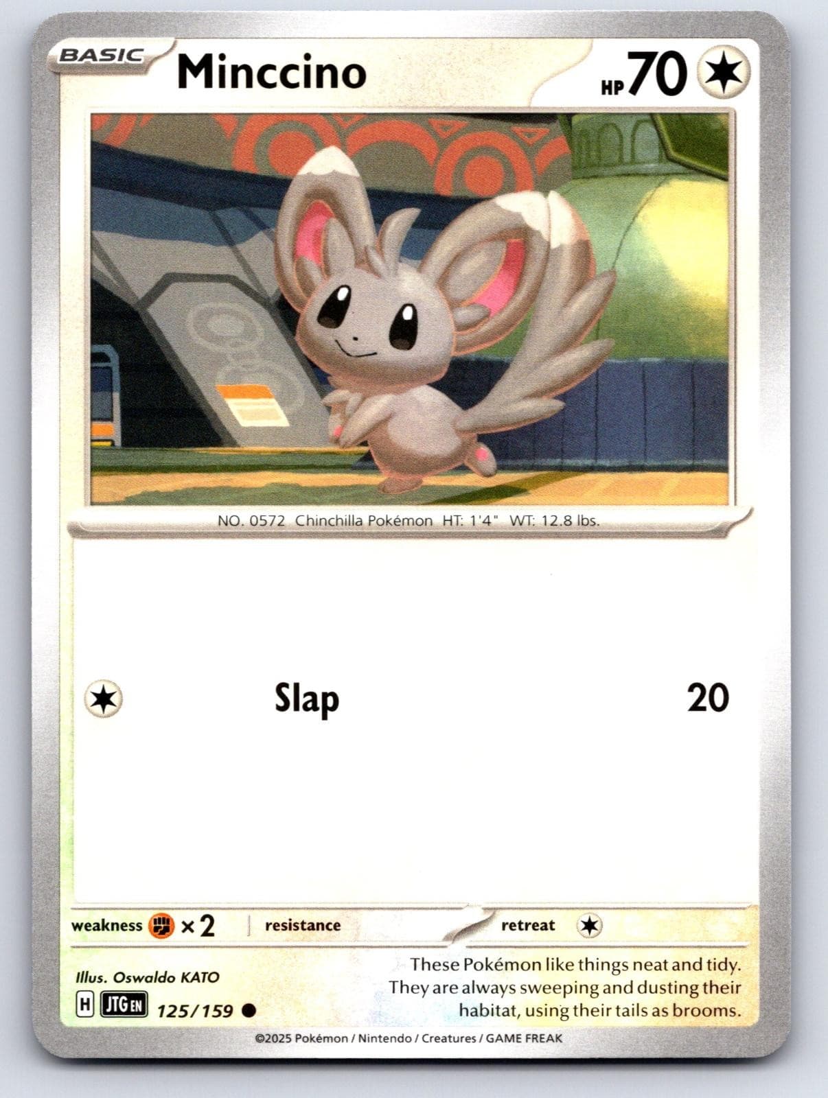 Minccino 125/159 Common Journey Together Pokemon