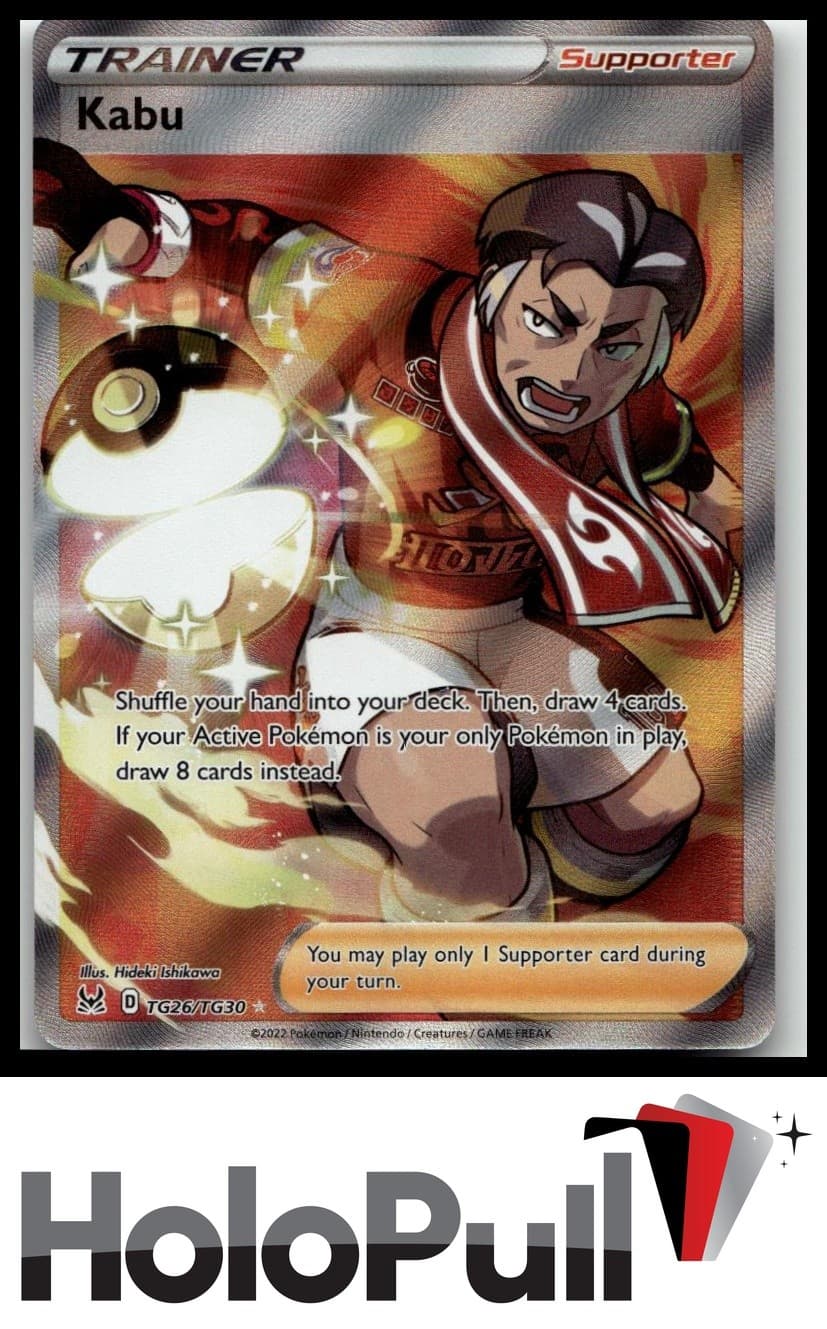 SWSH11: Lost Origin Trainer Gallery Kabu #TG26/TG30 Ultra Rare