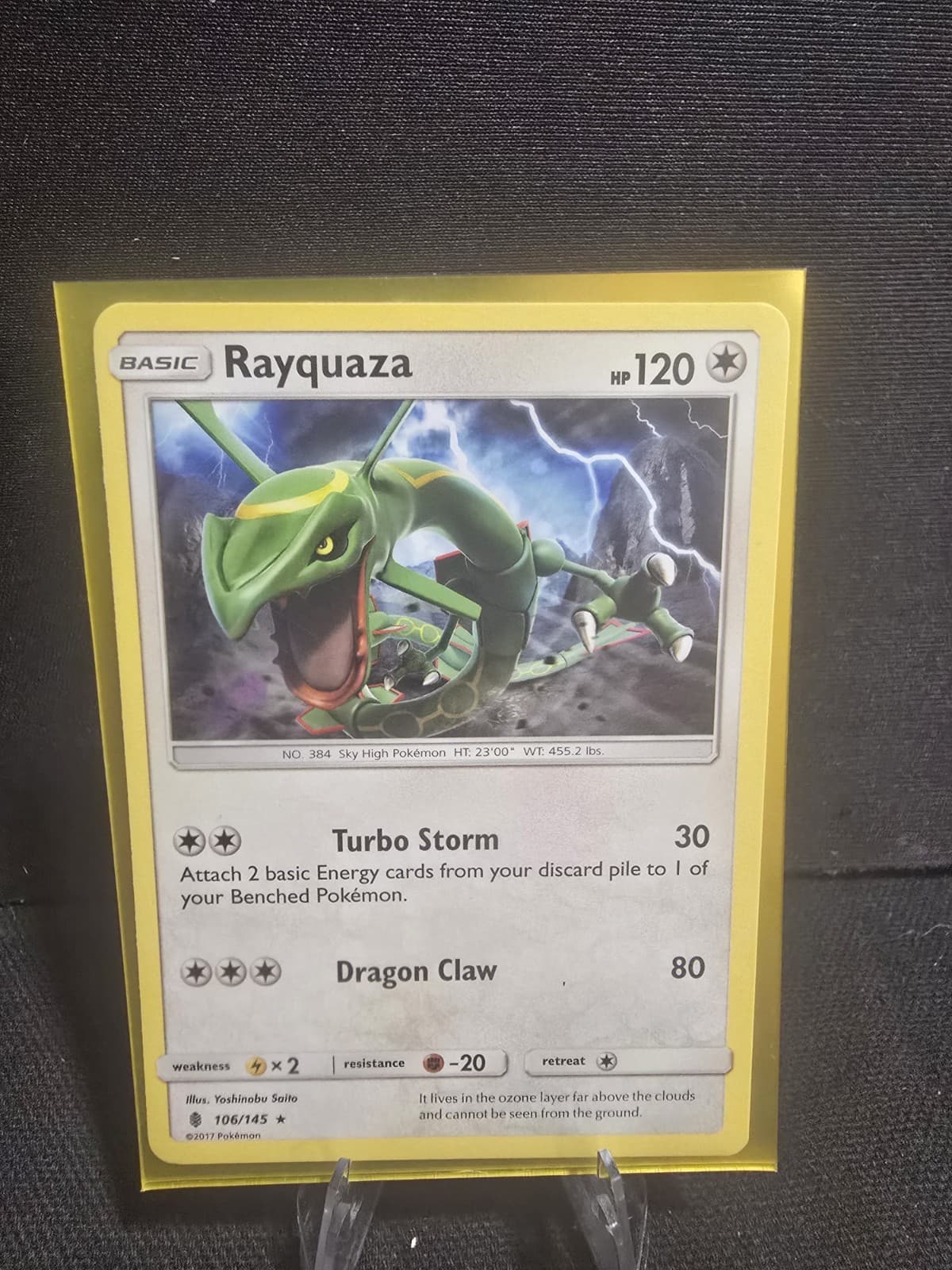 Pokémon Rayquaza 106/145 Sm-Guardians Rising Regular Near Mint