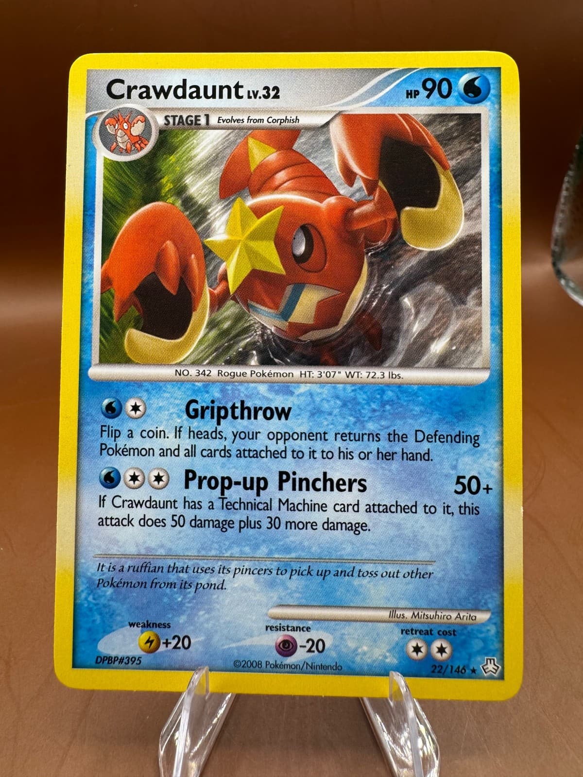 Crawdaunt 22/146 Legends Awakened Pokemon TCG