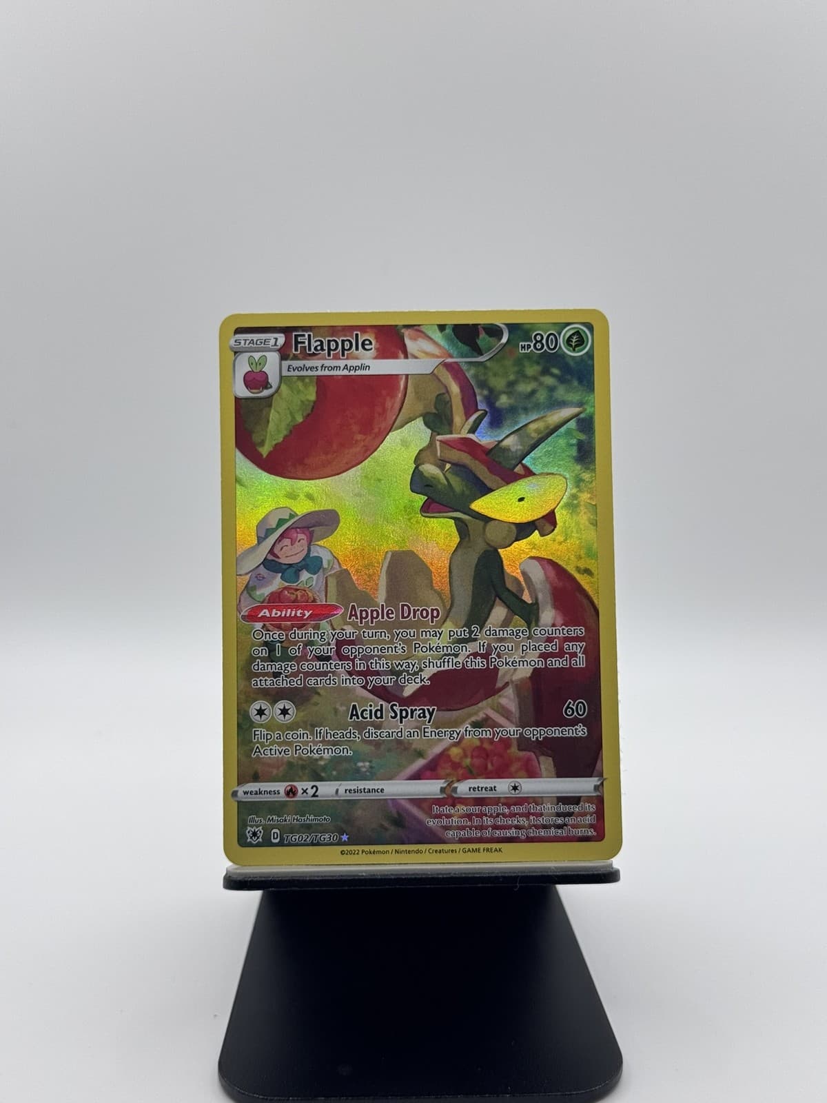 Flapple TG02 - SWSH10: Astral Radiance Trainer Gallery Pokemon 2022