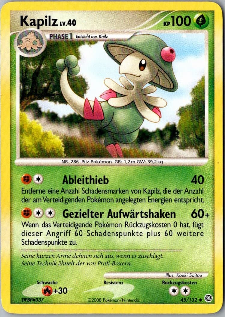 Pokemon Kapilz 45/132 Rätselhafte Wunder Deutsch