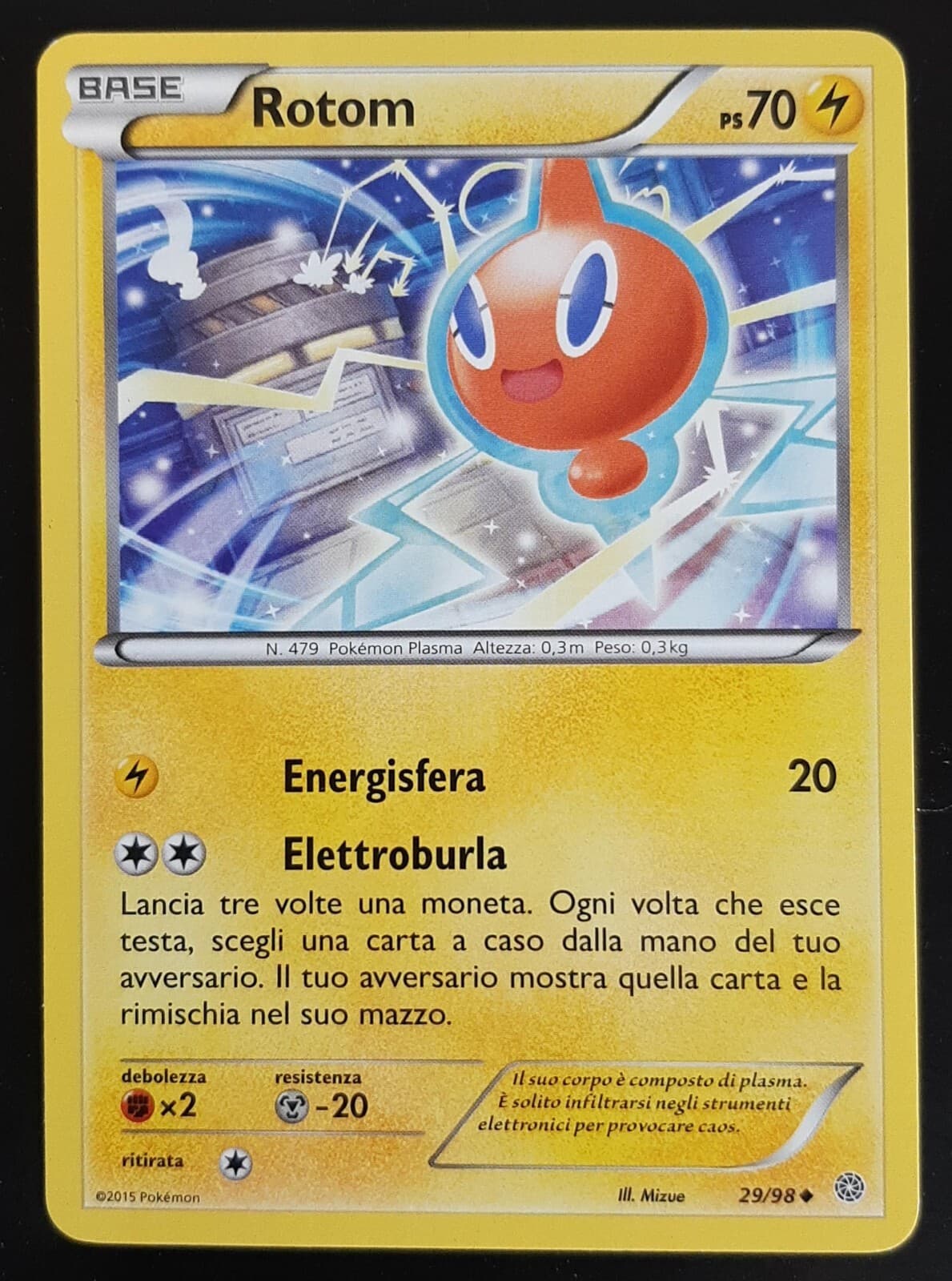 ROTOM 29/98 in Italiano POKEMON Antiche Origini