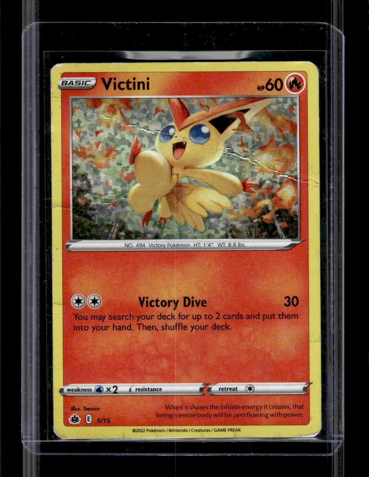 Pokémon Victini - 5/15 - McDonald's Promos 2022 (M22)