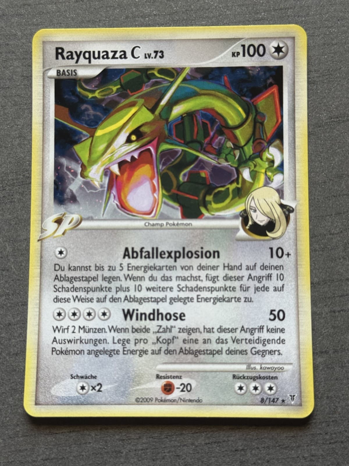 Rayquaza C 8/147 Holo Ultimative Sieger