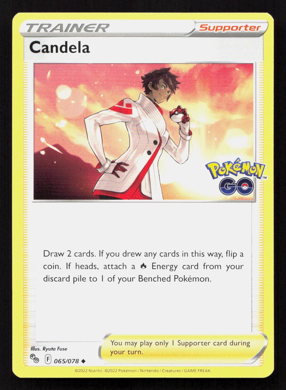 CANDELA 065/078 Pokemon POKEMON GO
