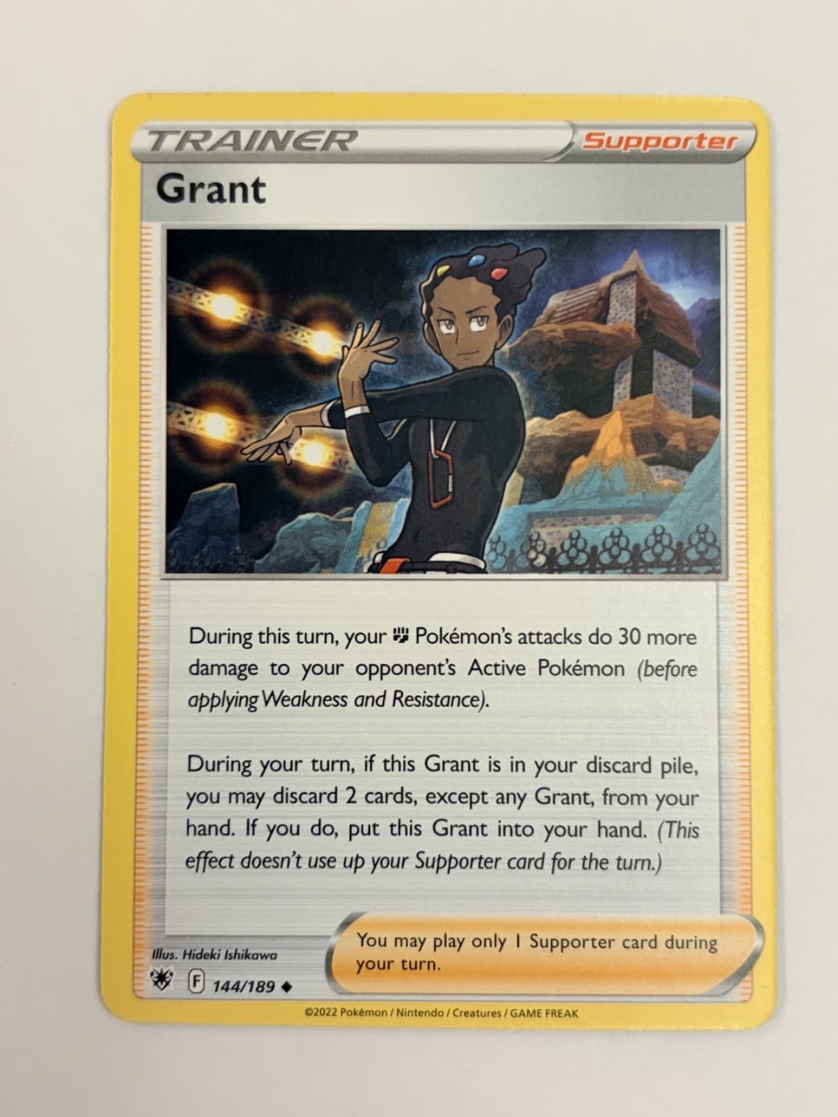 Pokemon Grant 144/189 SWSH10: Astral Radiance Uncommon TCG card Great Condition