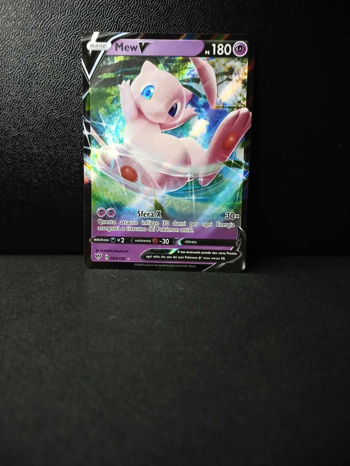 MEW V 69/189 - ITA MINT - Pokemon FIAMME OSCURE