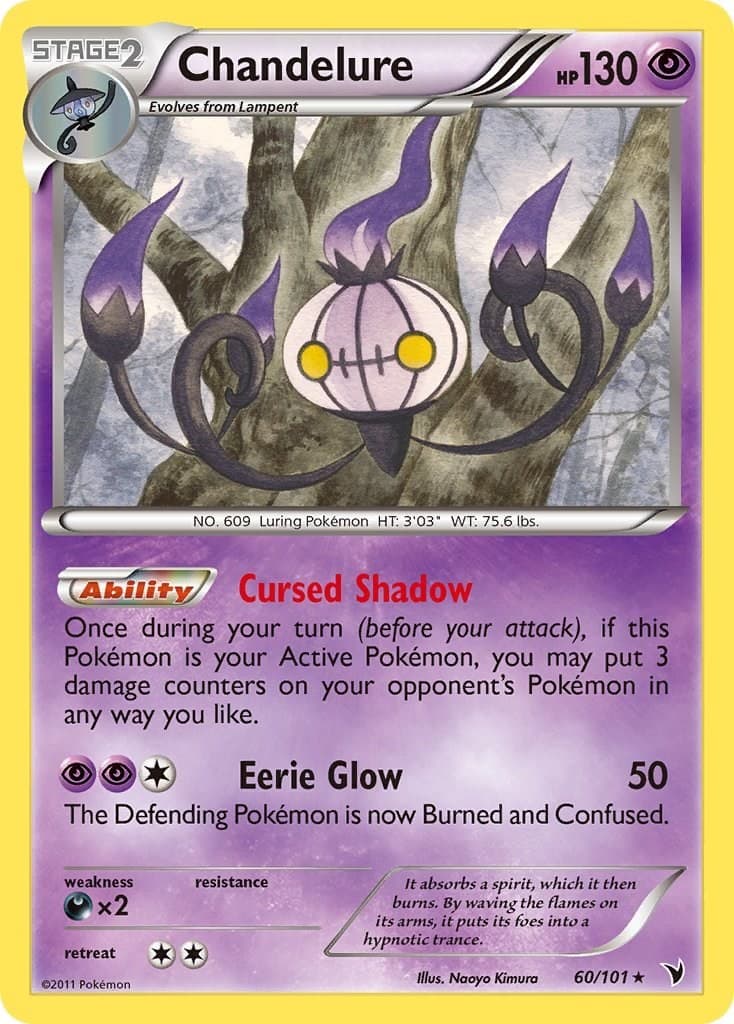 Chandelure [Noble Victories - 60/101] Pokemon MP