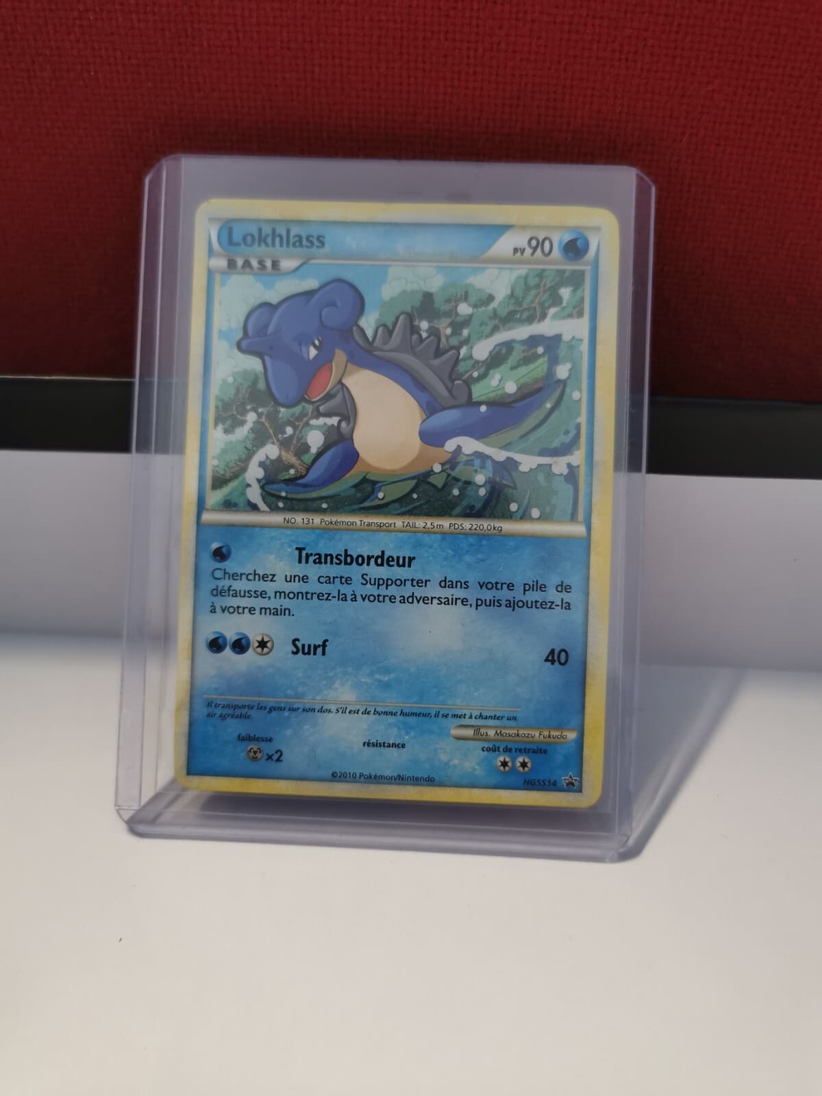 LOKHLASS HOLO - POKÉMON HGSS14 PROMO HGSS NM FR