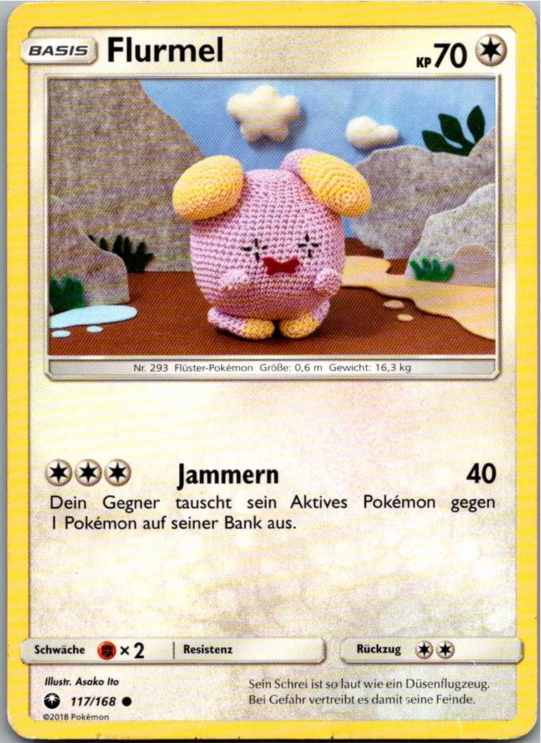 Flurmel 117/168 Sturm am Firmament Deutsch Sammelkarte