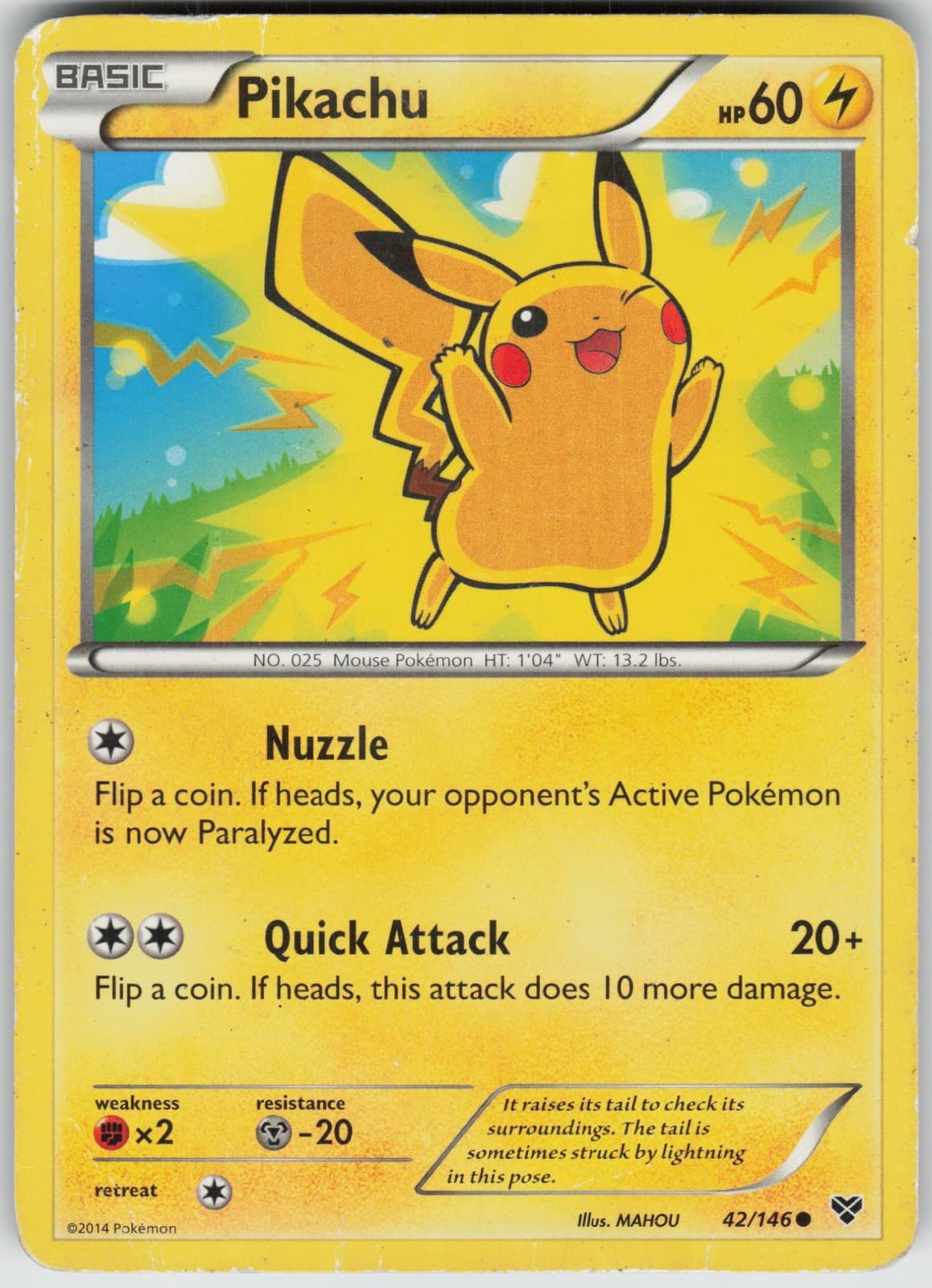 Pikachu XY Base Set [XY - 42/146] Pokemon DM