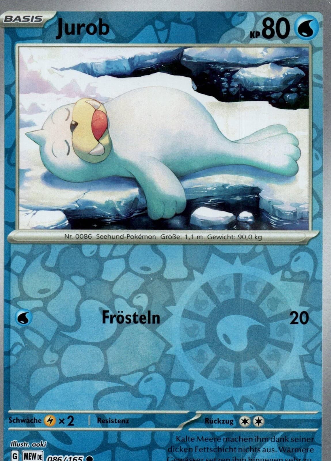 Pokémon Jurob 151 #86 🇩🇪