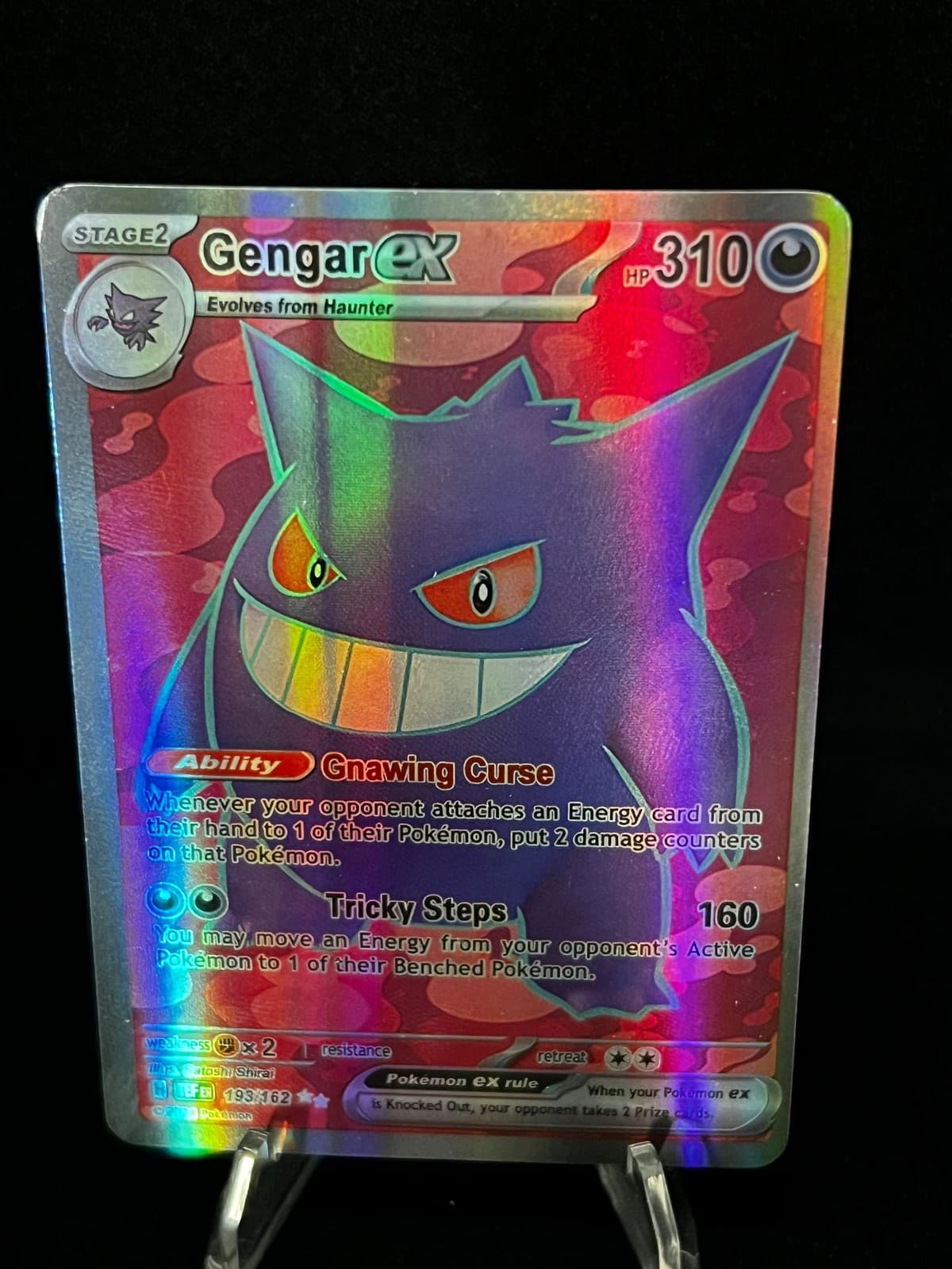 Gengar ex Temporal Forces #193/162 Ultra Rare Pokemon