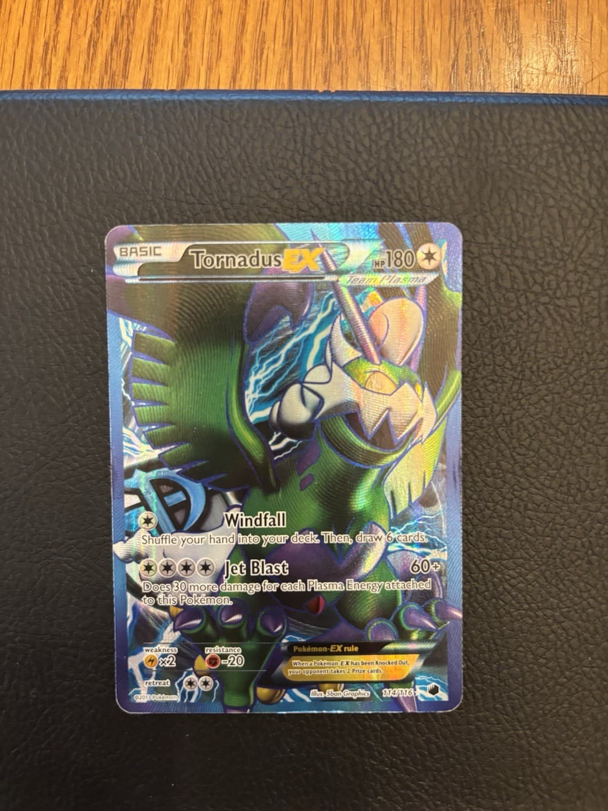 Pokémon Tornadus EX 114/116 Plasma Freeze - EXCELLENT CONDITION