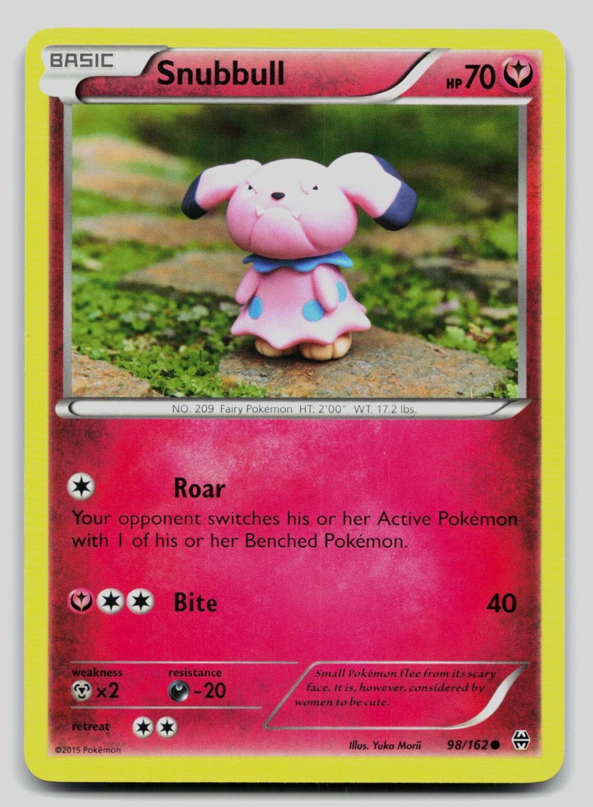 Snubbull 98/162 Common BREAKthrough Pokemon Lightly Played