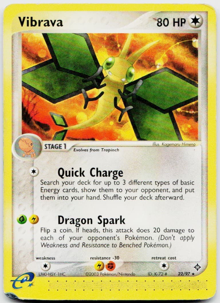 Vibrava 22/97 EX Dragon HP
