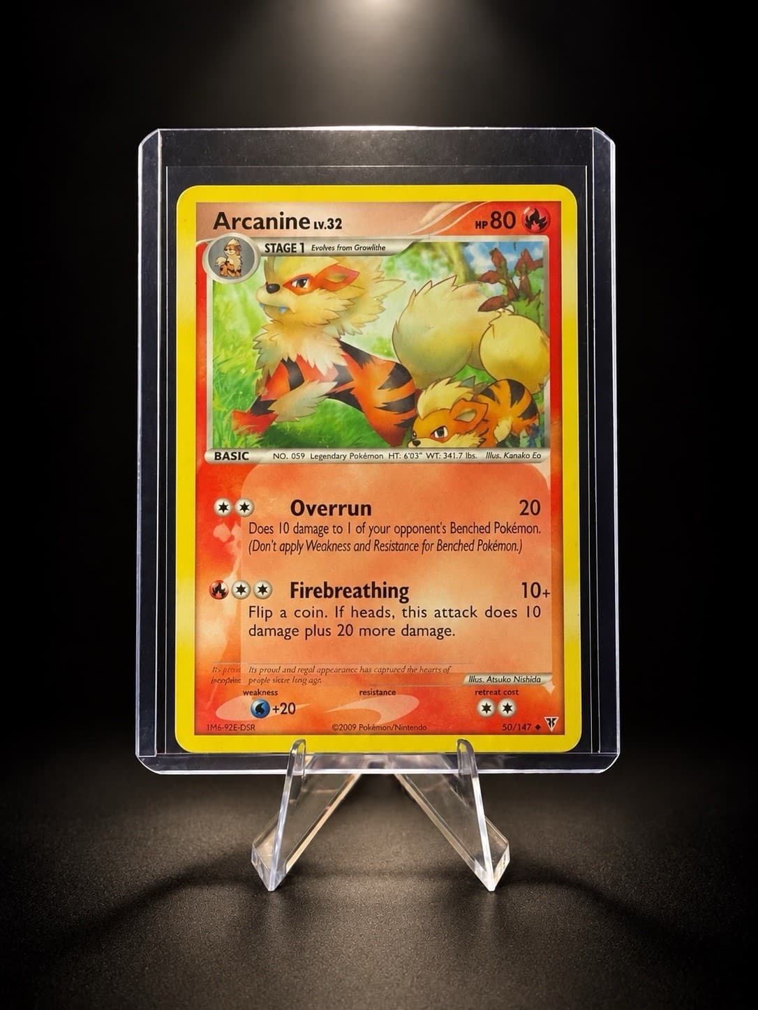 Pokemon! Arcanine 50/147 Supreme Victors Regular