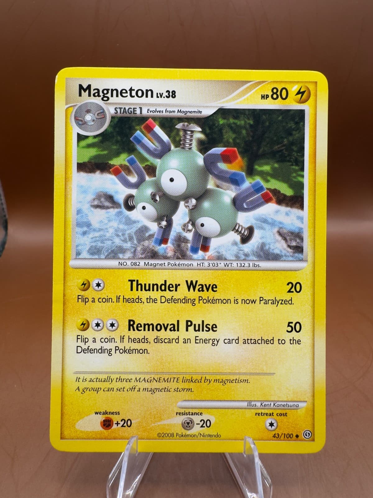 Magneton (43) 43/100 Stormfront Pokemon TCG