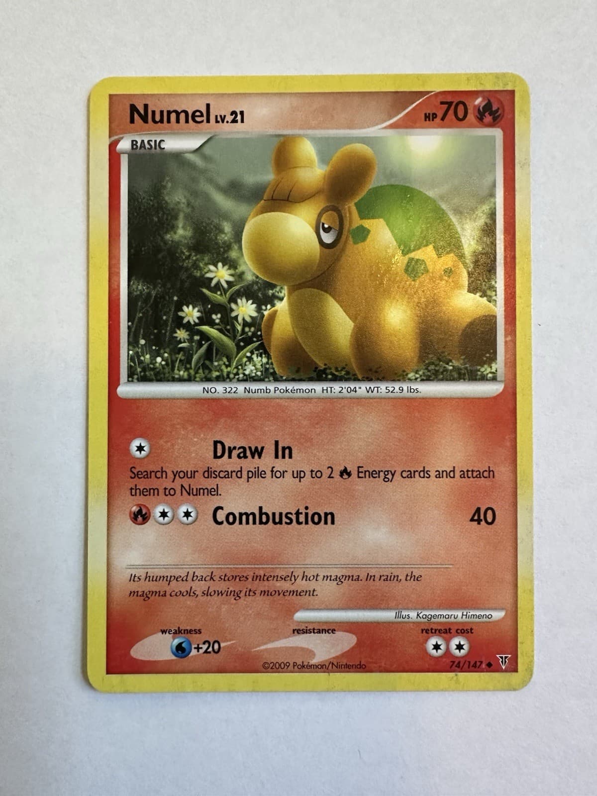 Pokemon Numel Supreme Victors 74/147 MP