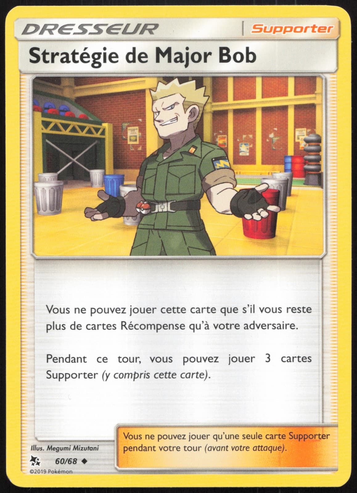 Carte Pokémon Stratégie de Major Bob 60/68   Déstinées Occultes Français