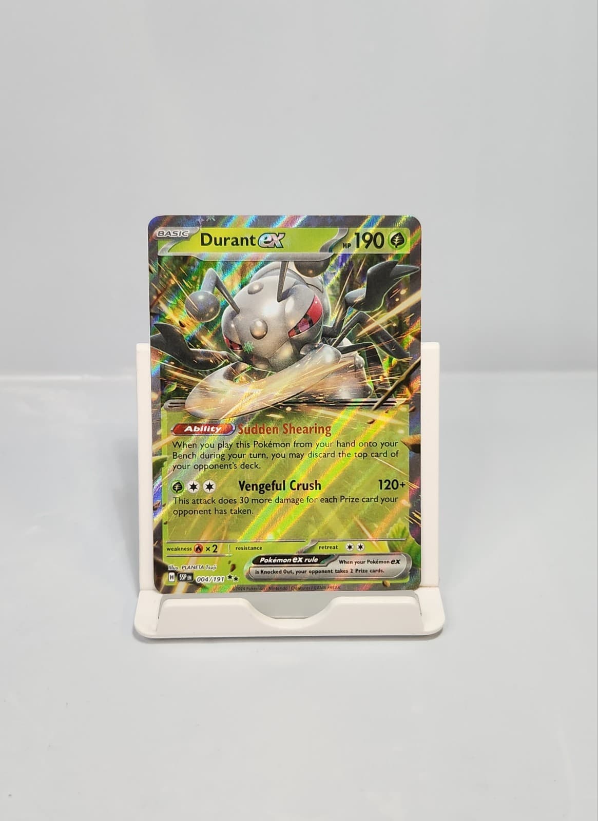 Durant ex 004/191 Double Rare Surging Sparks Pokemon