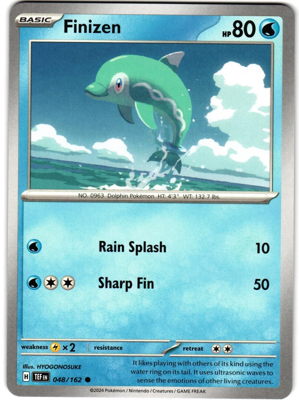 Finizen 48/162 Pokemon SV: Temporal Forces