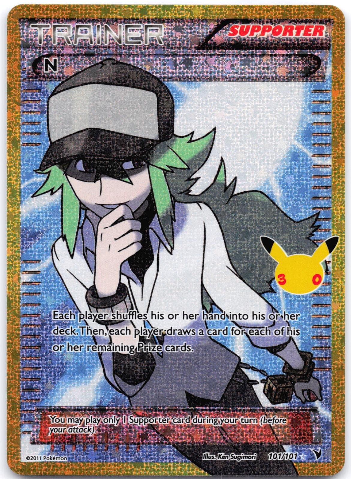 N 101/101 Holo ME: 30th Celebration Classic Collection
