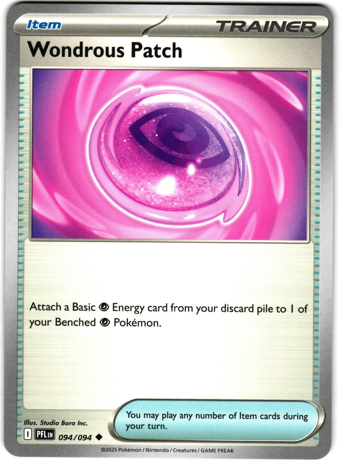 Wondrous Patch 94/94 Pokemon ME: Phantasmal Flames