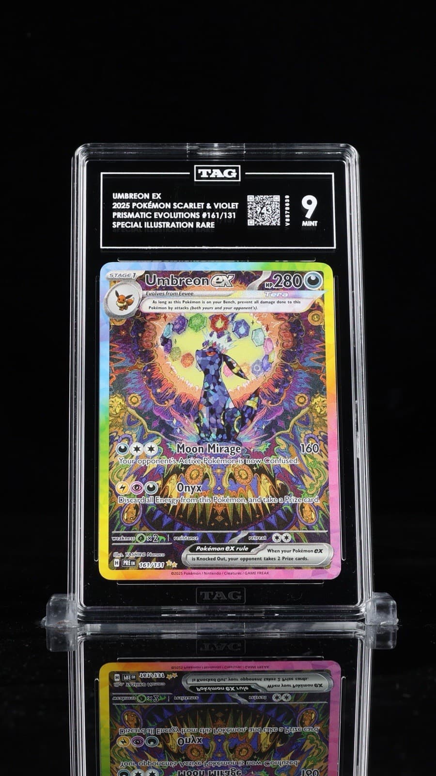 UMBREON EX 161/131 SPECIAL ILLUSTRATION RARE SIR 🔥PSA 10 Potential 💎TAG 9 943