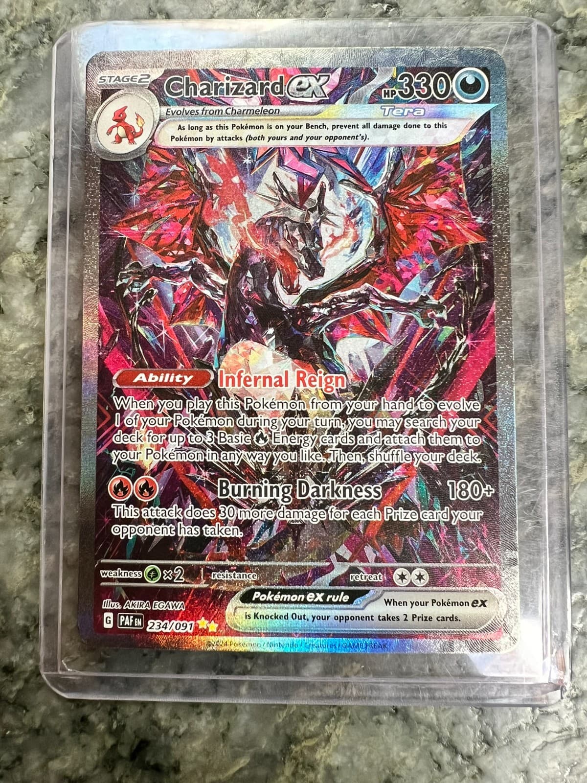 Charizard ex - 234/091 - SV: Paldean Fates (PAF) Near Mint