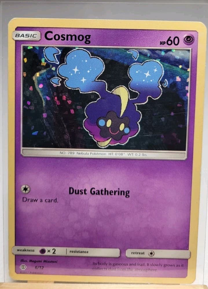 Cosmog #6/12 McDonald's Promos 2017 Promo Holo Pokémon Card 