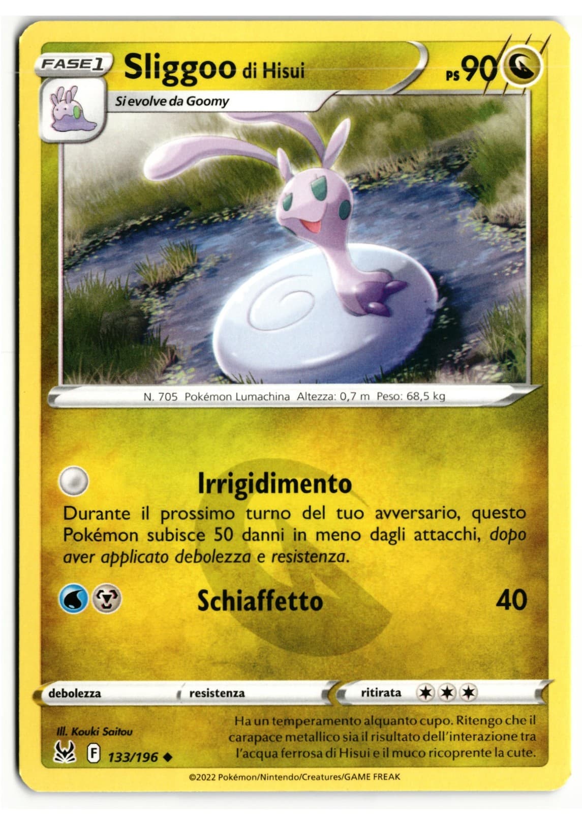 Pokémon Sliggoo di Hisui 133/196 Origine Perduta ITA Near Mint (Hisuian Sliggoo)