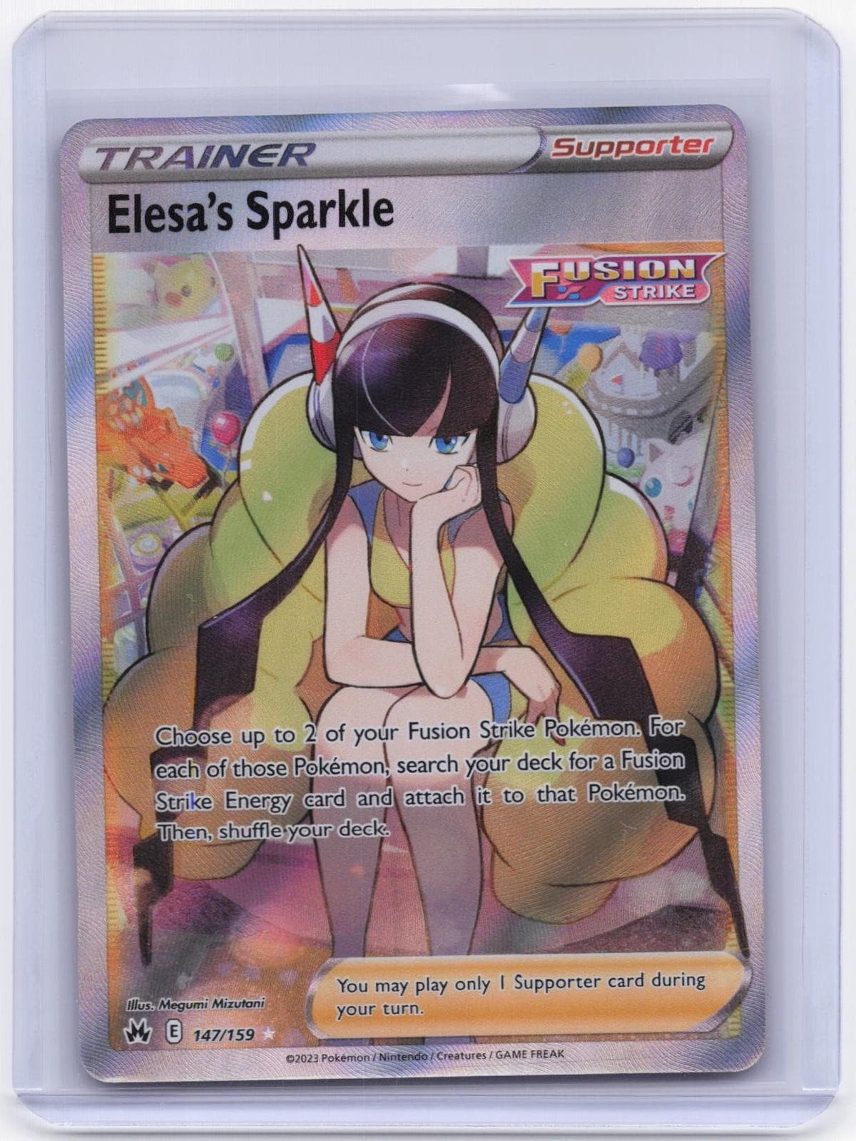 SWSH: Crown Zenith #147/159 Elesa's Sparkle (Full Art)