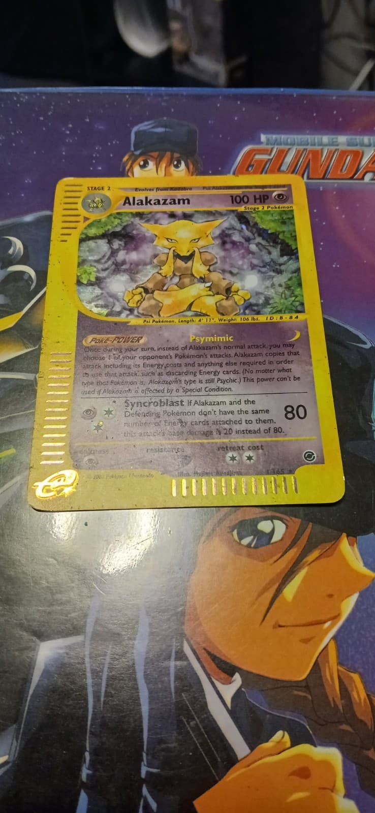 Pokemon Alakazam 1/165 Expedition Holo Rare MP