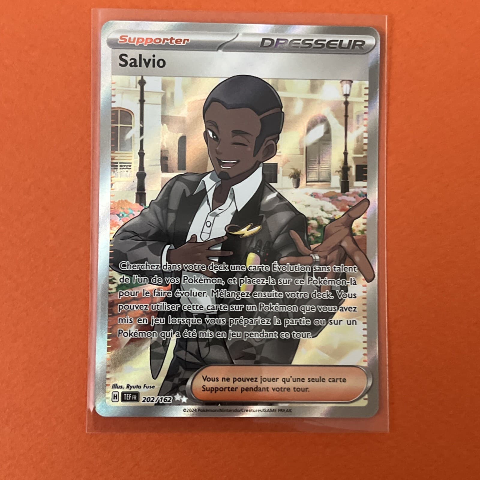 Carte Pokémon Salvio 202/162 TEF Forces Temporelles FR NEUF