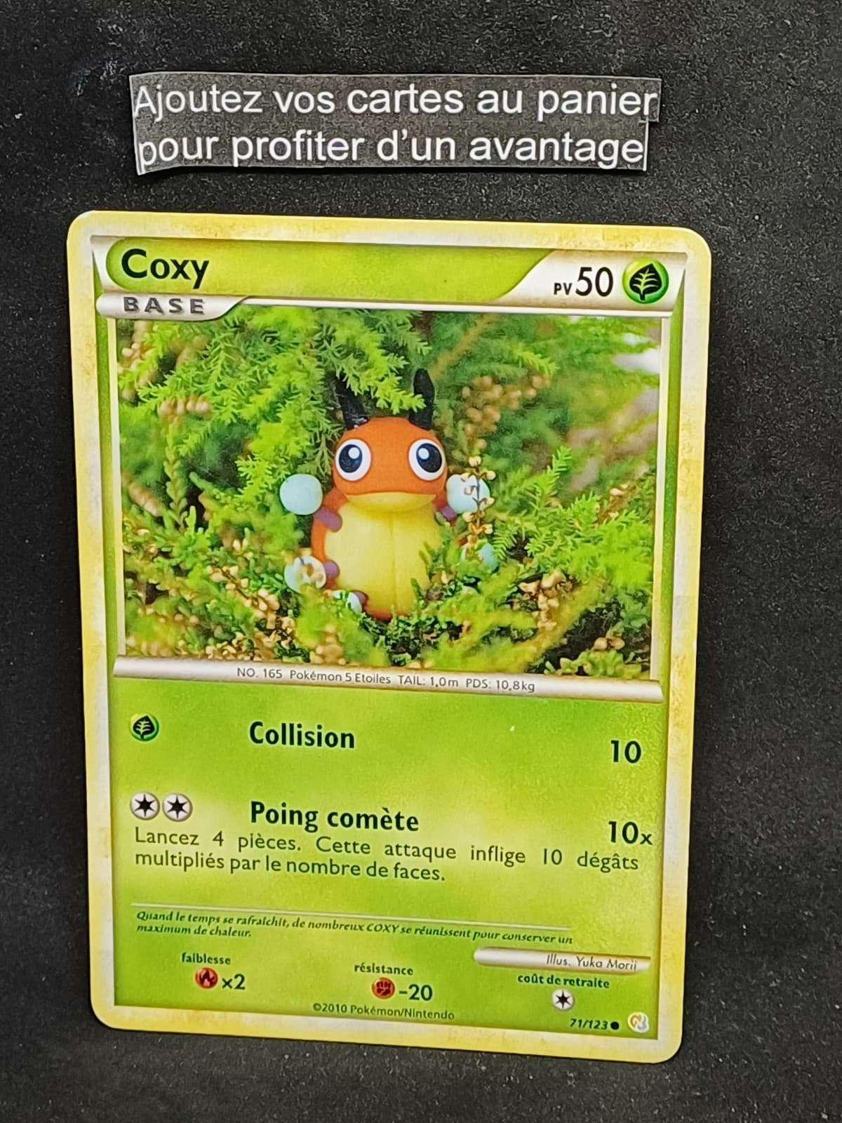 Carte Pokémon coxy 71/123 Heartgold Soulsilver Fr