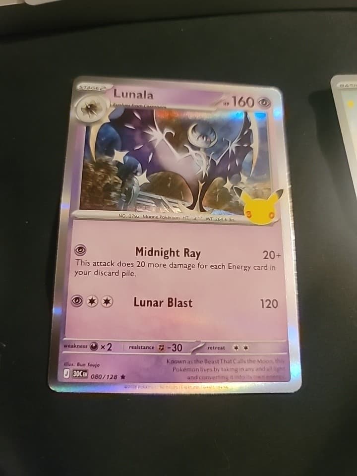 Lunala - 2026 Pokemon 30th Celebration 80/128