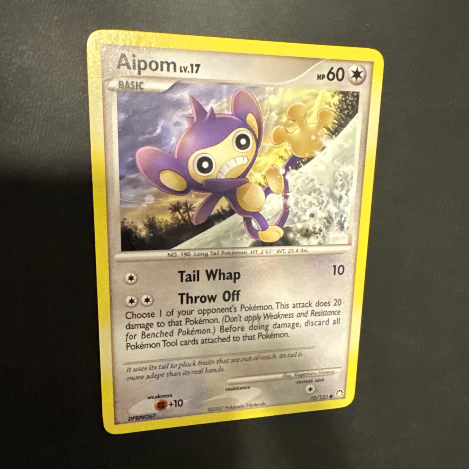 Aipom 70/123 Mysterious Treasures Pokemon TCG