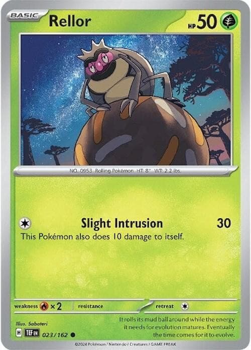 Rellor - Normal Pokemon Scarlet & Violet Temporal Forces (023/162)