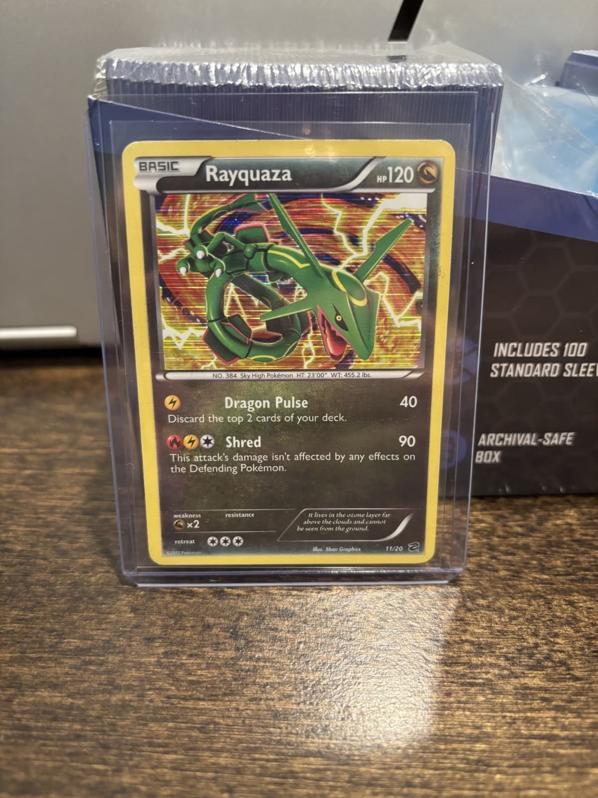 Rayquaza 11/20 Dragon Vault Holo - Ungraded - Pokemon 2012