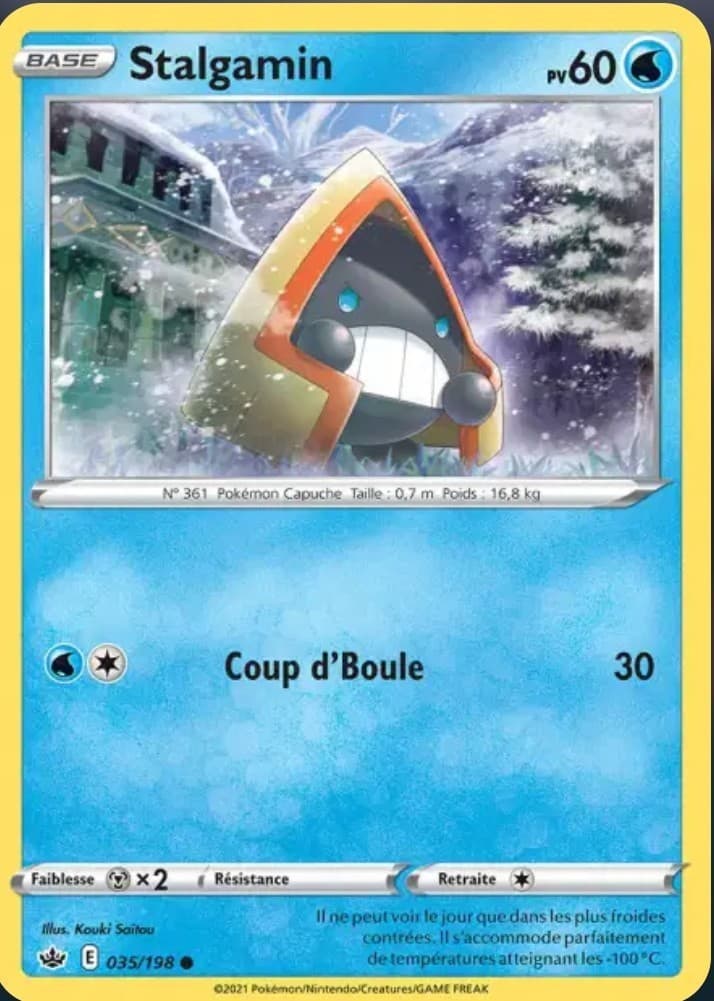 Stalgamin 35/198 - Règne de Glace - Neuve - FR