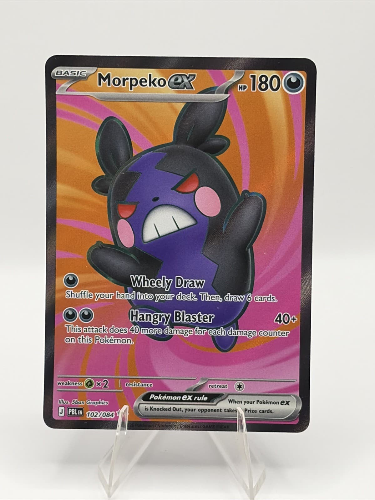 Pokémon TCG Morpeko 102/084 Pitch Black