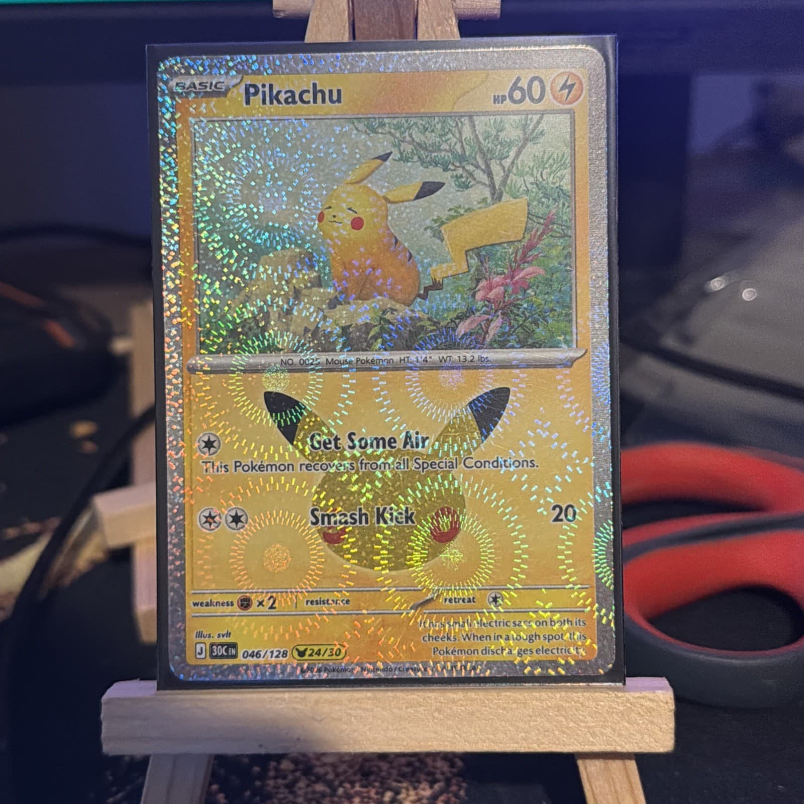 Pikachu 46/128 (24/30) Pokemon 30th Anniversary Celebration