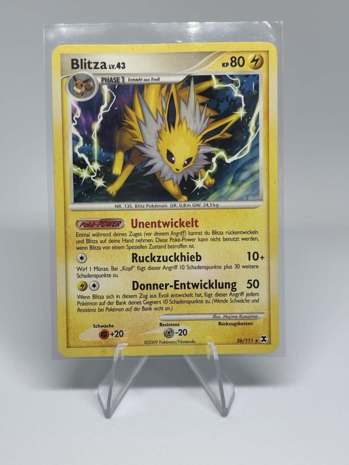 Blitza | 26/111 | Aufstieg der Rivalen | Pokemon Karte Deutsch