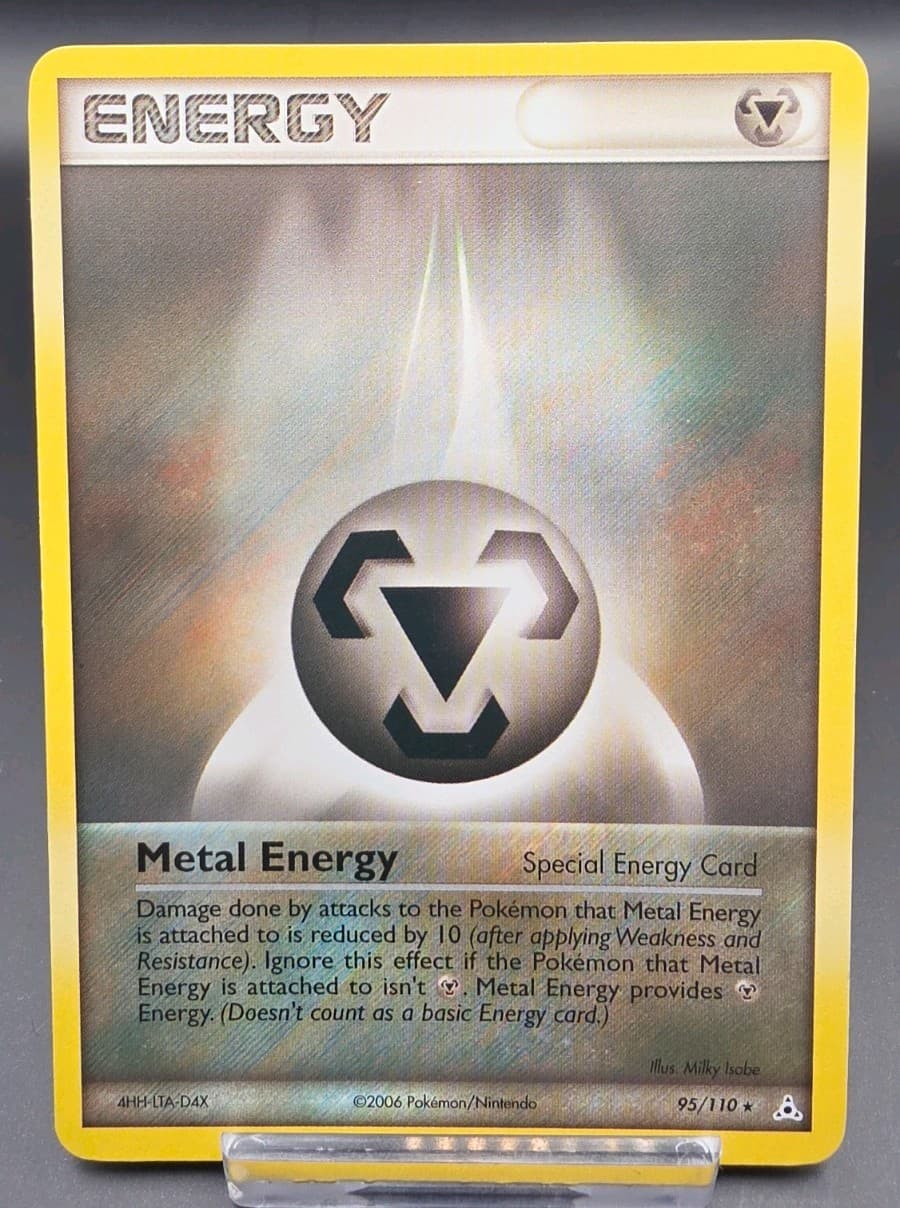 Pokémon Metal Energy (Special) 95/110 Holon Phantoms 2006 Lightly Played 
