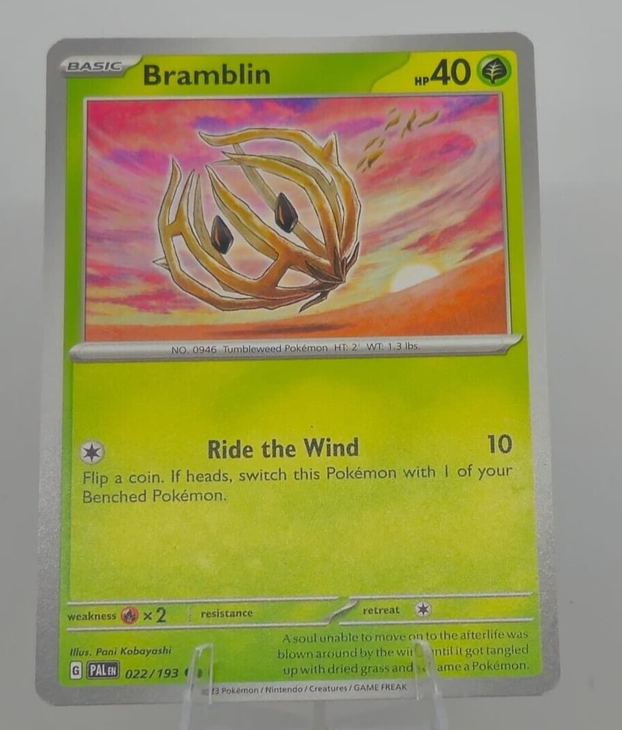 Bramblin - PAL - SV02: Paldea Evolved - 22/193 - Pokemon