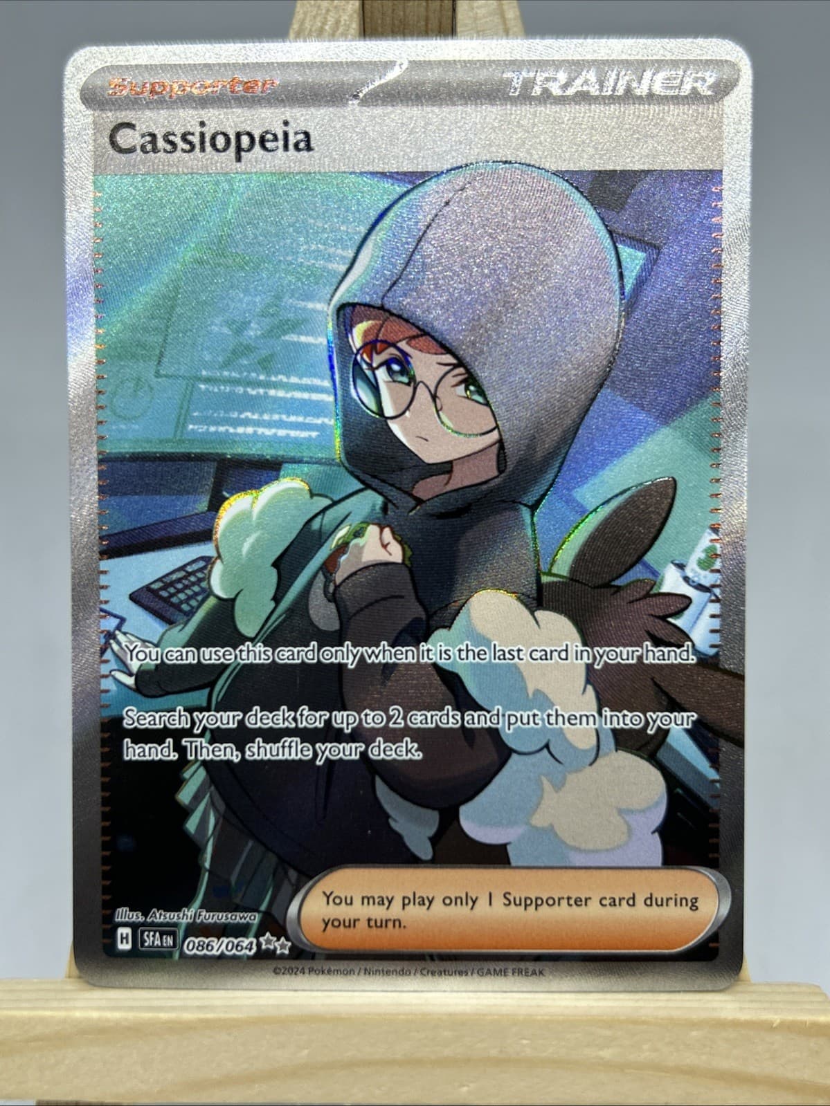 Cassiopeia 86/64 Shrouded Fable Full Art Trainer NM 