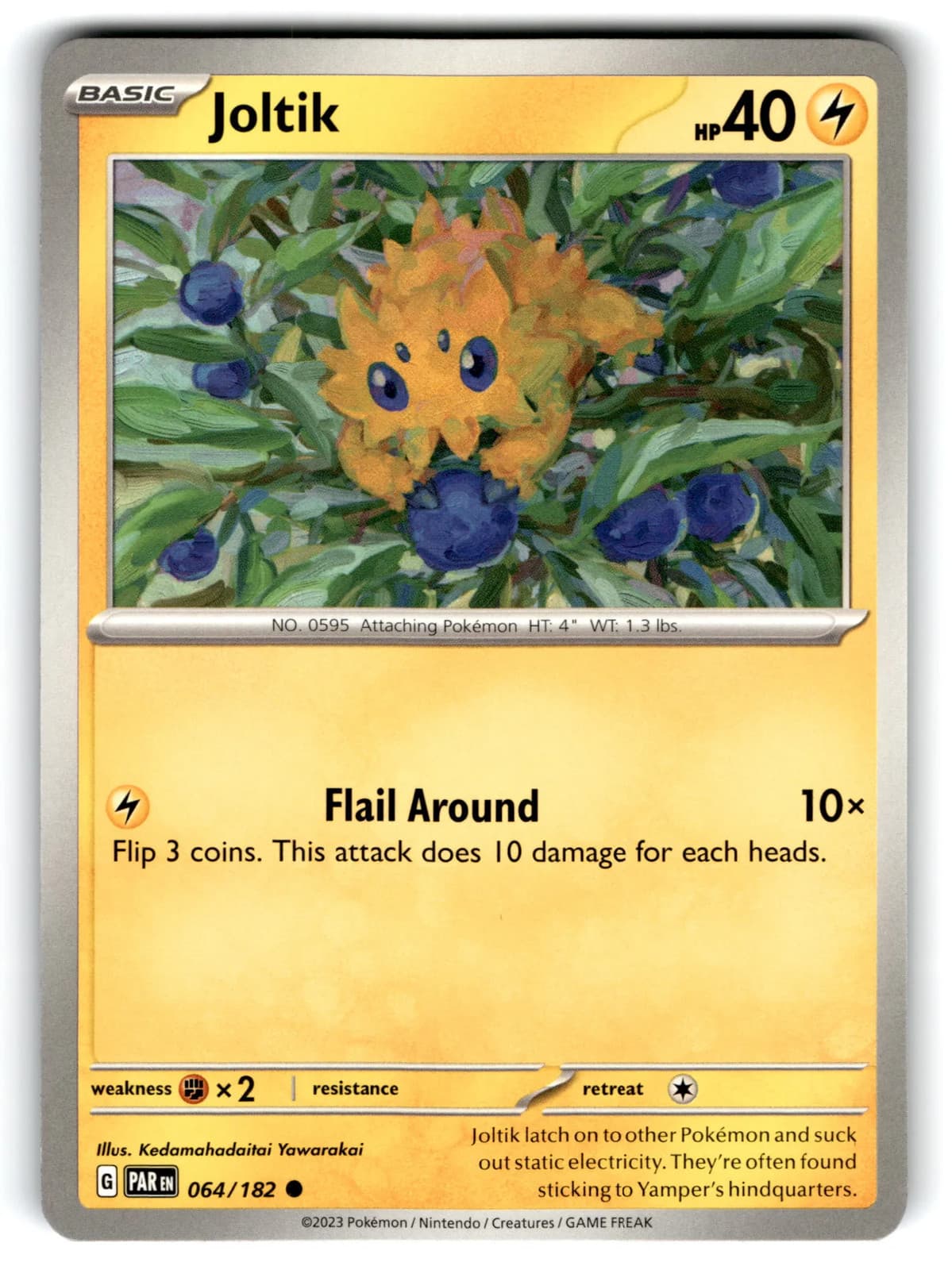 2023 Pokemon Joltik #64/182